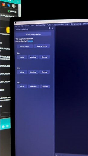 RTMP para twitch / lo encontré para poder usar solo OBS para transmitir en varias plataformas