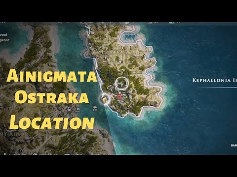 Assassin's Creed Odyssey - Ainigmata Ostraka in Odysseus Palace Location Gameplay Walkthrough Guide