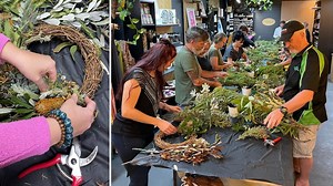 Wreath-making helps veterans Soldier On on ANZAC Day