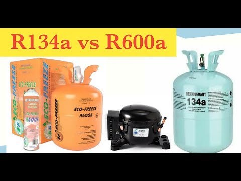 R134a vs R600a | R134a | R600a | FT Tech
