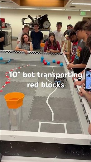Line tracking competition #vex #robotics #vexrobotics