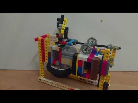 Lego vacuum hit & miss engine