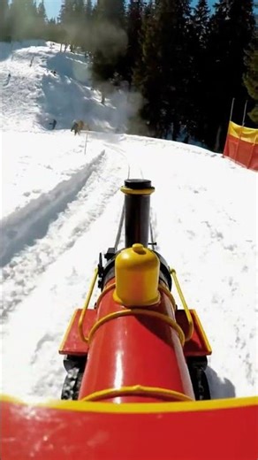 The Most Satisfying Snow Ride Ever