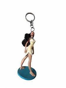 Disney Store Princess Pocahontas PVC FIGURE Keychain Key Ring 4" - Etsy