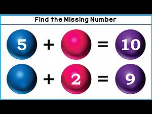 Addition | Addition for kids | Find the missing number | Write the missing number