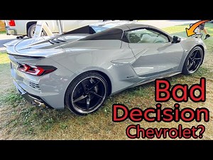 Here's the New Sea Wolf Gray Exterior on the 2024 Corvette E-Ray! *BOOM*