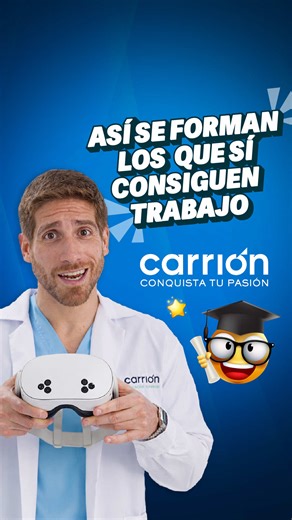 Esto no es un juego… es cómo se preparan los que sí consiguen trabajo 👀 En Carrión no vienes a memorizar… vienes a practicar desde el primer día. @carrioneducacionsuperior #publicidad