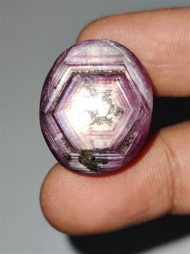 Unique Red Star Ruby Cabochon, Sharp Geometric Star Ruby Loose Gemstone, Collectable Star Ruby Stone, 24x19.9x11.7 Mm, 71.65 Carats - Etsy