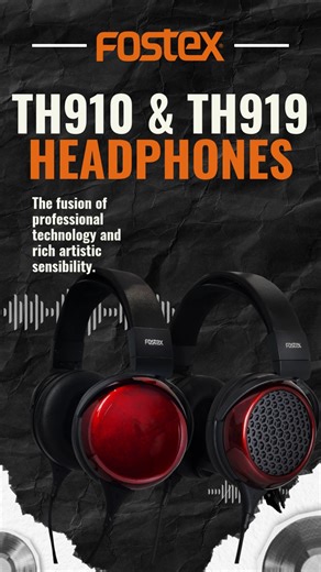 15 reactions | Meet the Fostex TH910 & TH919 — where master...