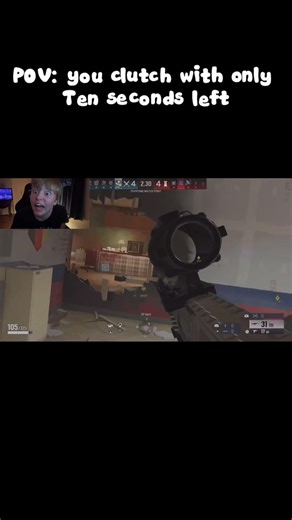 POV: you clutch with only 10 seconds left