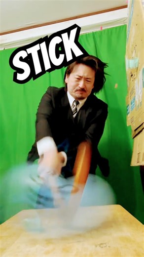 The wooden walking stick I bought on Amazon is a powerful weapon. #shorts