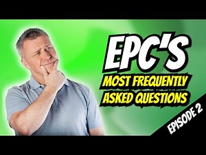 EPCs (Energy Performance Certificates) | Most Frequently Asked Questions | Episode 2 | @housebuildtv