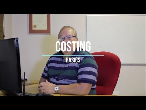 Lesson 20 - Costing Basics Part 1