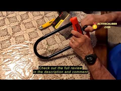 Review Kryptonite Evolution Standard U-Lock, 4x9 inches, Black, 3.5 pounds