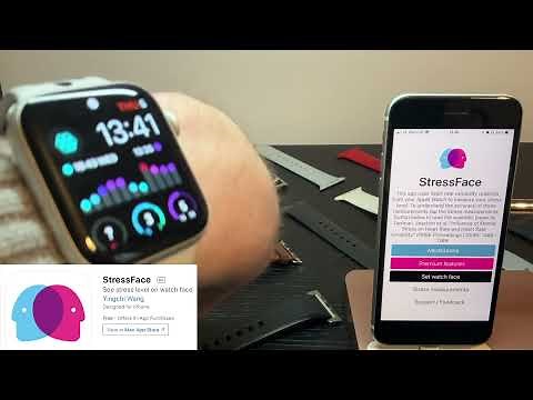 Measure heart rate variability (HRV) and stress using Apple Watch