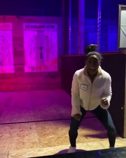 Just a reminder that Simone Biles is good at everything 🎯| #shorts