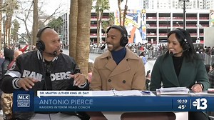 19K views · 889 reactions | A.P. is in the house! We caught up with the Raiders interim head coach during the Martin Luther King Jr. Birthday Parade. LIVE NOW: ktnv.com/live | KTNV Channel 13 Las Vegas | Facebook