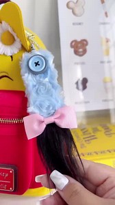 16 reactions | Making of the Fluffy Eeyore Tail Keychains that are...