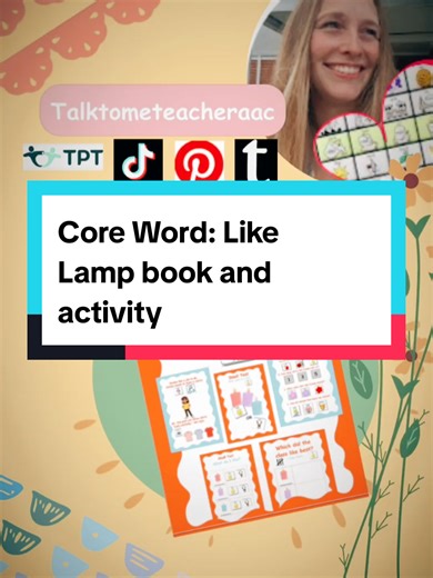 #CapCut Core Word: Like. AAC users using LAMP Words for Life #slp #aac #specialeducation
