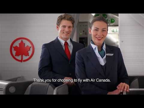 Air Canada Safety Video