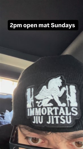 Immortals Jiu Jitsu on Instagram: "Sundays at Immortals really do hit different. The 2 PM Open Mat is perfect for anyone who loves jiu jitsu but also enjoys their Saturday nights. If you stayed out late, slept in, or just do not function like a superhero first thing in the morning, this is exactly for you. Not everyone wants to train at the crack of dawn on a Sunday, and honestly that is fine. Jiu jitsu should fit your life, not make you miserable for having one. By 2 PM the coffee has kicked in