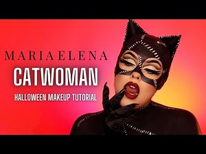 Catwoman 1992 Batman Returns | Halloween Makeup Tutorial