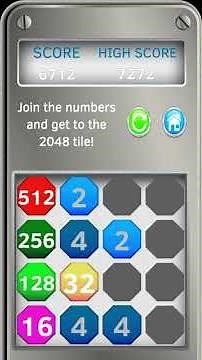 2048 Challenge V2 puzzle game 2048 game #shorts