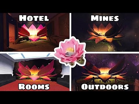 Planting NEW Lotus Flower in every floor + Guide on how to get it | Doors Update