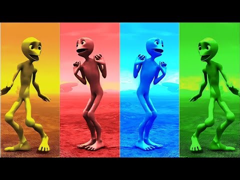 Alien Dance Party: Rainbow Groove Invasion!