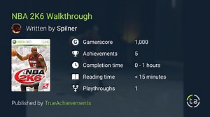 NBA 2K6 Walkthrough - Complete Game Guide