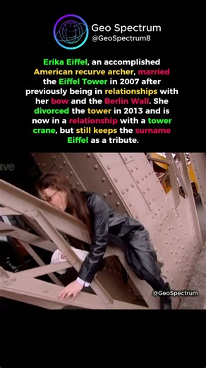 Why Did She Marry the Eiffel Tower? 😳 #history