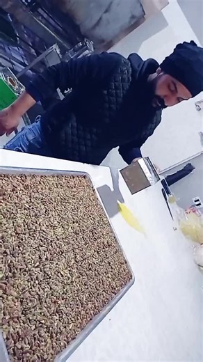 Roasting Seeds and Nuts in a Traditional Kitchen