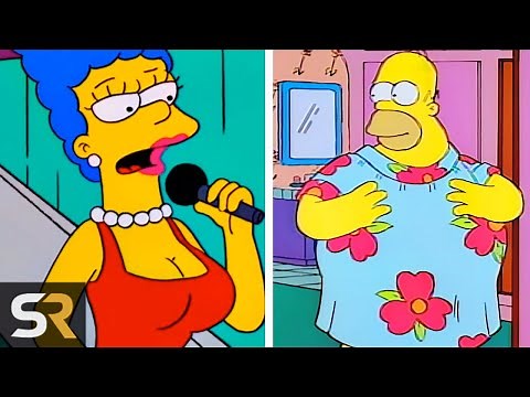 25 Rare Times The Simpsons Characters Wore Different Clothes