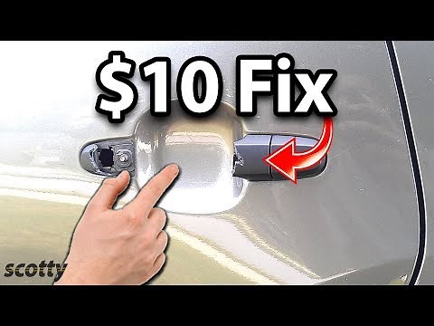 How to Fix Car Door Handle for $10