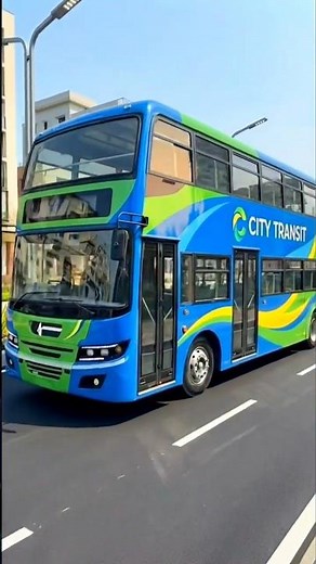 🚌 Modern City Transit Double Decker Bus | Smart Urban Transportation🚛 Classic Hauler