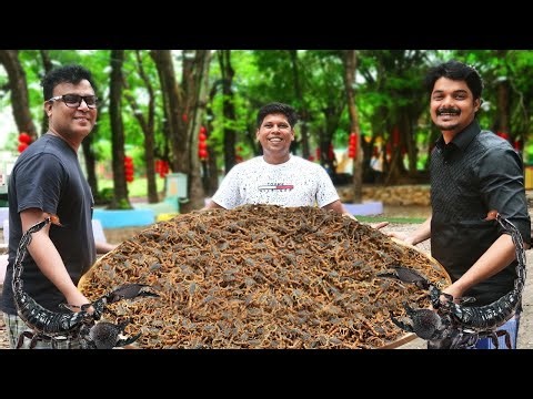SCORPION CHILLI | Yummy Scorpion Fry Recipe | Cooking In China-Cooking Life | Cooking Life