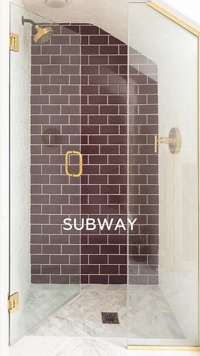 The power of different shower floor looks. 🚿 https://www.daltile.com/shower-floor | Daltile