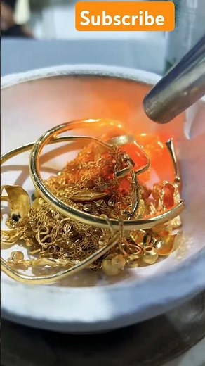 Gold Melting Process – Transforming Scrap into Pure Gold