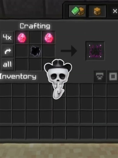 “I Crafted S-V DARK MATTER in Minecraft 😳🌑”