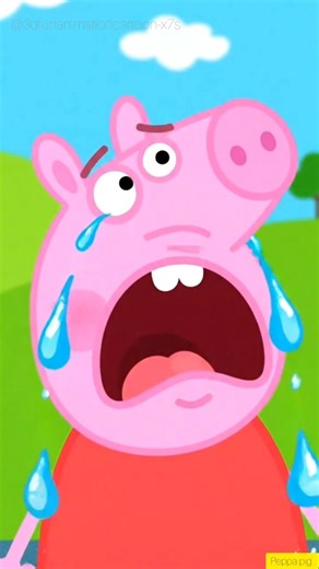 peppa pig crying 😭😂 George (mango eating 😃 funny 😁