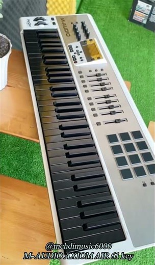 M-AUDIO AXIOM AIR 61 key 🎹 ‪@mehdimusic6000‬ #keyboard #midi#saz#کیبورد#ساز