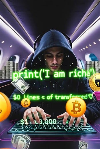10 lines of code = $1M in 7s 😳💸 Drop 💻 + "CODE" for script! #coding #viral #fyp