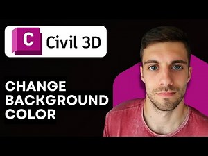 How to Change Background Color in Civil 3D 2026 (Customize Layout for Better Visibility)