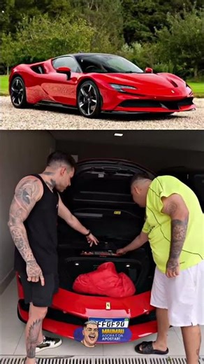 Maumau at the end 😂 #maumau #maumauzk #car #ferrari #engine