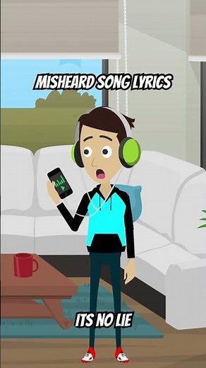 Misheard Song Lyrics #shorts #goanimate #memes