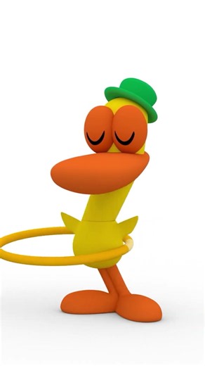 ⭐️ Rate Pato's HULA HOOP Skills! | Pocoyo's Game at the PARK! #pocoyo #pocoyocartoons #kidscartoons