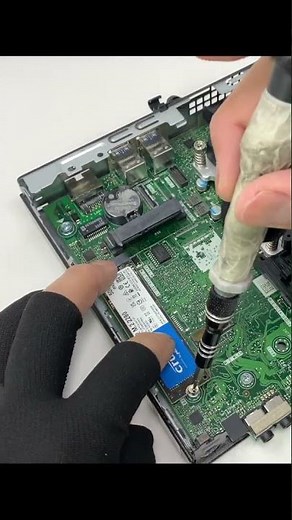 Dell OptiPlex 3090 Micro M.2 NVMe SSDの取り付け方法 shorts