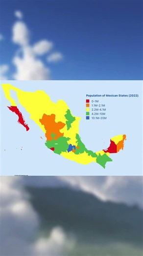 Population of Mexican States (2022)
