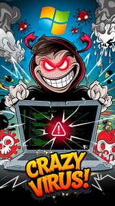 1.3K views · 443 reactions |  Just 1 simple .bat script = total Windows chaos!  Watch the reel to see the madness unfold! #CrazyTech #BatScript #WindowsHack #JustForFun | Arucode | Facebook