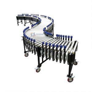 [Hot Item] Flexible Gravity Roller Conveyor with Side Guide Pretection